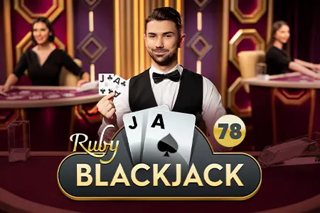 Asztali játék: Blackjack 78 Ruby